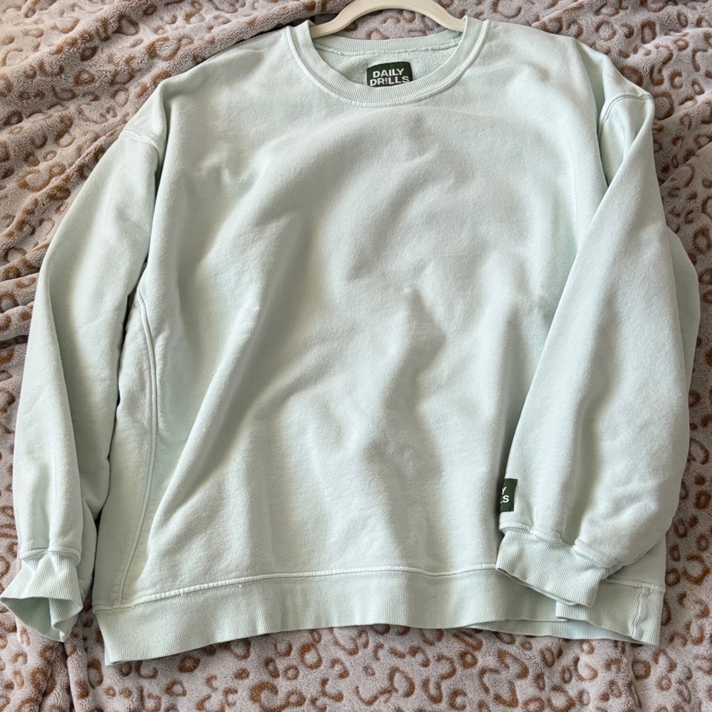 Daily Drills Mint Sweatshirt